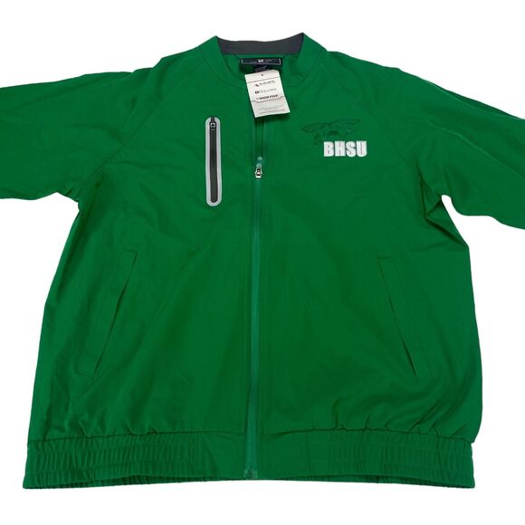 BHSU Yellowjacket Sportswear Jacket Women's Medium Green Weld Jacket - Picture 13 of 16